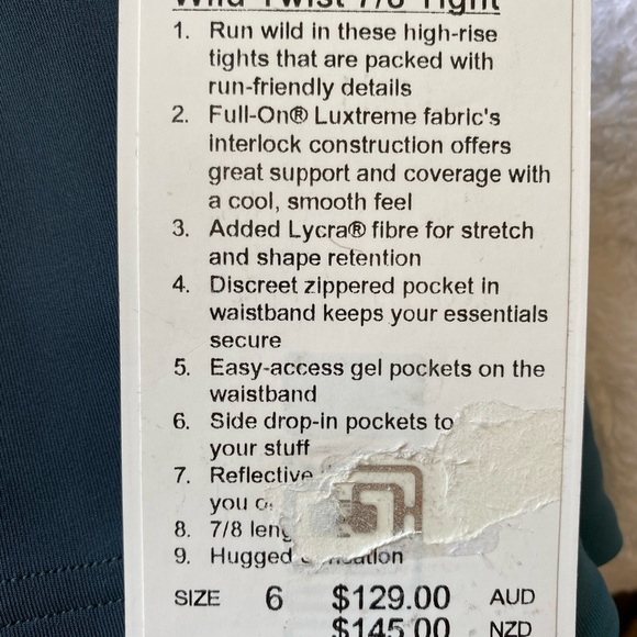 Lululemon leggings - Picture 10 of 10